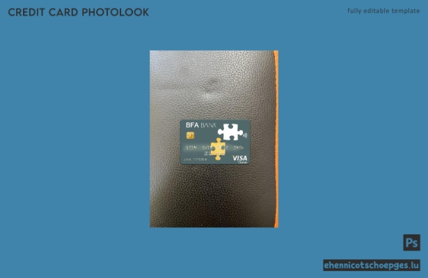 Angola Banco de Fomento Visa-Karte Fotolook-Beispielvorschau
